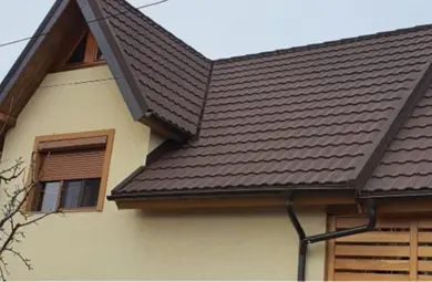 Композитная черепица NOVATIK Classic Brown Earth
