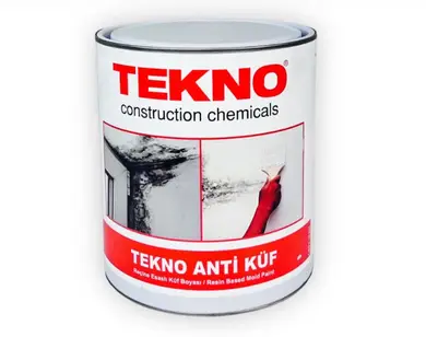Краска против плесени блокирующая TEKNO Tekno Anti Kuf 3 кг, Белая