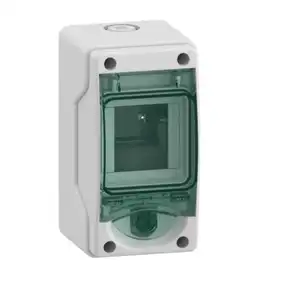 Щит пластиковый Schneider Electric ЩРН-П-2/3 модулей IP65 наружный монтаж прозрачная дверь Mureva (C1)
