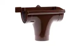 Лійка права PROFIL система 90/75 RAL 8017 Коричневий