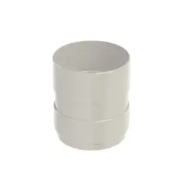 Муфта труби Galeco PVC система 110/80 RAL 9010 Білий