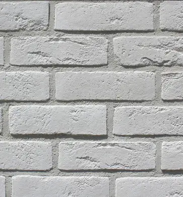 Плитка ручного формування Loft Brick Колекція Бельгійська 01 Білий 240х71х15мм