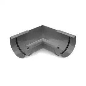 Угол внутренний BRYZA система 150/110, 90° Графит RAL 7021 (63-054)