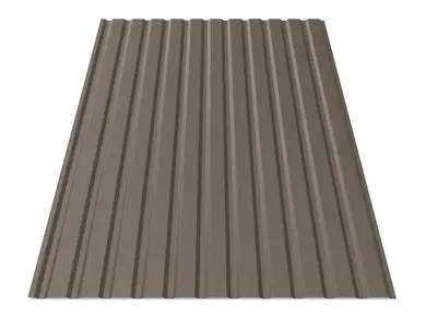 Профнастил Зартмет ПС-10/ПК-10 Sq mat Dongbu Корея 0.50 mm RAL 8019 Коричневый