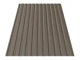 Профнастил Зартмет ПС-10/ПК-10 Sq mat Dongbu Корея 0.50 mm RAL 8019 Коричневый