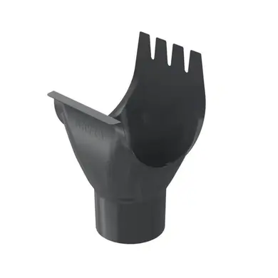 Лійка BRYZA BRYZA STAL система 150/100 Графіт (RAL 7021)