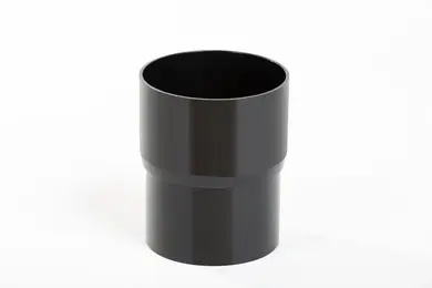 Соединитель трубы PROFIL система 90/75 RAL 9005 Черный