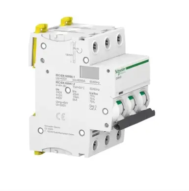 Автоматичний вимикач Schneider Electric 3-п. IC60N 10A B (6кА) (C2)