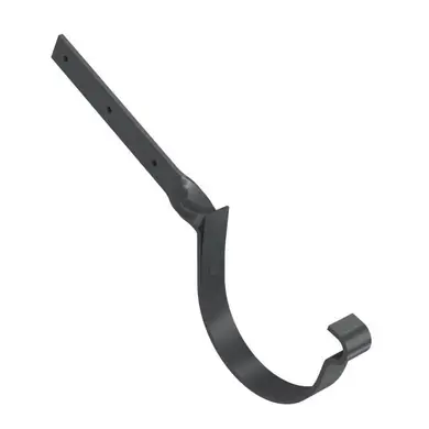 Кронштейн ринви зігнутий BRYZA BRYZA STAL система 125/90 Графіт (RAL 7021)