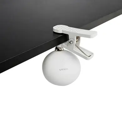 LED лампа настiльна Videx з акумулятором 3W 3000-5500K Біла (VLE-TF18W)