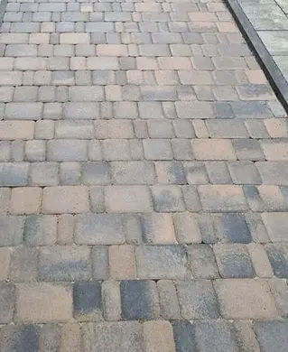 Тротуарна плитка Золотий Мандарин Старе місто 80 Порта фаска комплект каменів