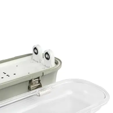 LED світильник IP65 лінійний під лампу 2хТ8 Videx 0,6М 220V (VL-BNW-T8062G)