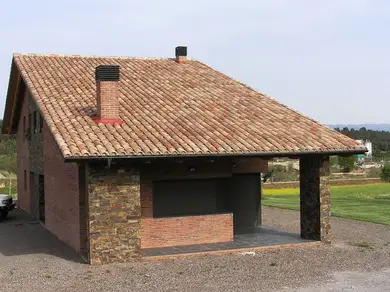 Керамическая черепица Tejas Borja Монах-монашка Step Celler 50 Manoir