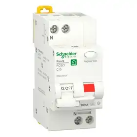 Диференційний автомат Schneider Electric RESI9 1P+N 10A  C 10mA А 6kA (C2)