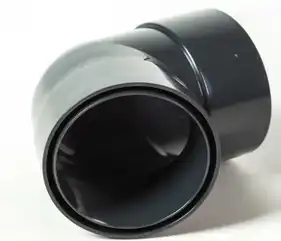 Колено с двумя раструбами ProAqua система 150/110, 67,5° RAL 7016 Графитовый