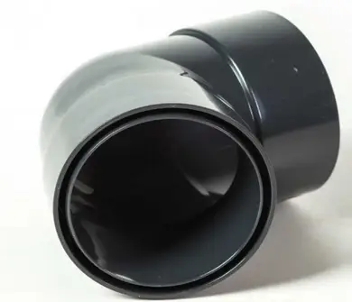 Колено с двумя раструбами ProAqua система 150/110, 67,5° RAL 7016 Графитовый