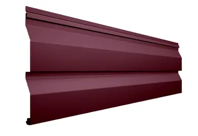 Сайдинг металевий Tilе поліестер U.S.Steel 0,45мм RAL 3005 Червоний