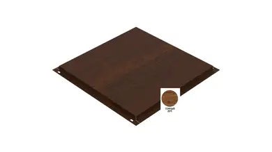 Фасадні касети Stroy Dom Тип 1 378*378 мм Китай 0,4 mm Printech 3D Темний дуб