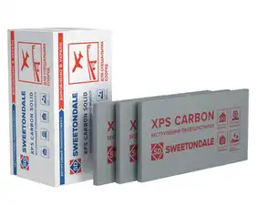 Екструзійний пінополістирол SWEETONDALE XPS CARBON SOLID 500 2400х600х100-L "Тип А"