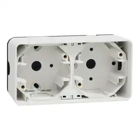 Коробка Schneider Electric для зовн. монтажу 2-на IP55 "MUREVA S" біла (C3) 