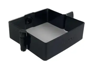 Кронштейн труби Galeco Stal² система 125/80x80 RAL 9005 Чорний