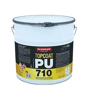 Однокомпонентне еластичне поліуретанове захисне покриття Isomat TOPCOAT-PU 710 5 кг, білий