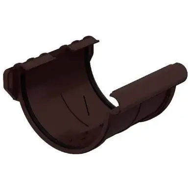 Муфта ринви Galeco PVC  система 90/50 RAL 8019 Темно-коричневий