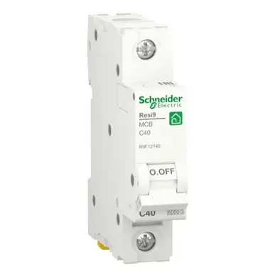 Автоматичний вимикач Schneider Electric 1-п. RESI9 40A C (6kA) (C2)