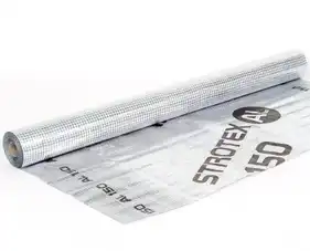 Пароізоляційна плівка фольгована Strotex AL 150 1,5х50м