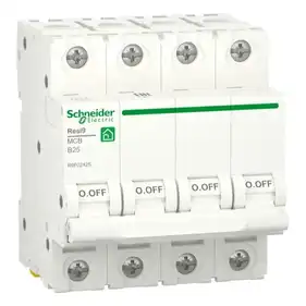 Автоматичний вимикач Schneider Electric 4-п. RESI9 25A В (6kA) (C2)