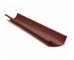 Желоб L=2 м.п. Struga система 135/90 RAL 3009 Красный