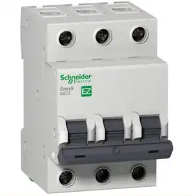 Автоматичний вимикач Schneider Electric 3-п. EZ9 10A C (4,5kA) (C1)