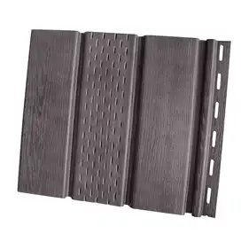 Панель софіту RainWay з перфорацією 300x3000 (0,9 м2) RAL 8019 Темно-коричневий