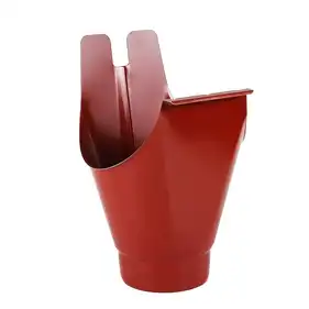 Лійка ринви Акведук система Преміум 150/100 RAL 3009 Темно-червоний
