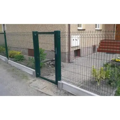 Калитка Завод Центр - Сетка Заграда Стандарт ОЦ+ППЛ 1230 мм RAL 6005