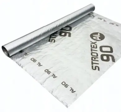 Пароізоляційна плівка фольгована Strotex AL 90 1,5х50м