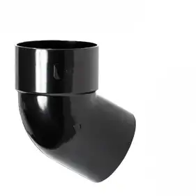 Колено произвольное PROFIL система 130/100 RAL 9005 Черный