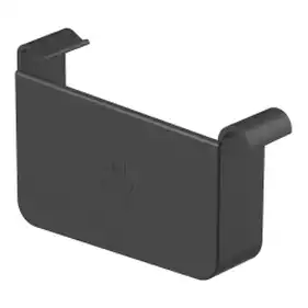 Заглушка желоба левая PVC Galeco Stal² система 125/80x80 RAL 7015 Графитовый