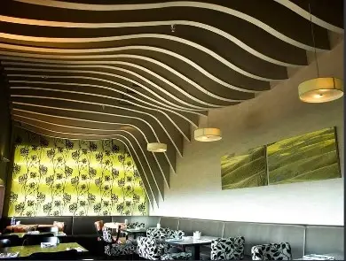 Підвісна 3 D стеля Stroy Dom Ламель/з'єднання 40х35х40мм, Корея 0,45 мм Прінтек