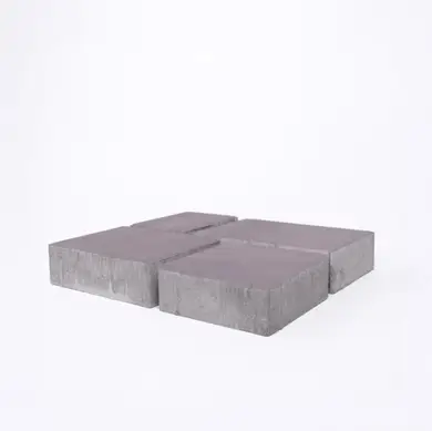 Тротуарна плитка Блок - Форт Плац Дуо Сірий 120х160, 160х160, 200х160, 240х160 мм