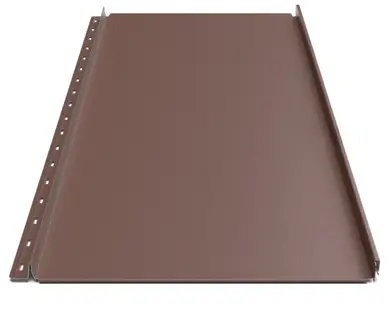 Клікфальц Будсервіс "Смарт" Pladur wrinkle mat Thyssen krupp 0.50 mm RAL 8017 Коричневий