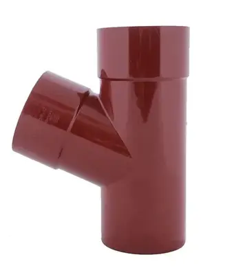 Трійник PROFIL система 130/100  Ø100/100/67° RAL 3005 Червоний