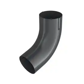 Коліно / Злив 72° BRYZA BRYZA STAL система 125/90 Графіт (RAL 7021)