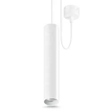 LED світильник підвісний накладний Videx 10W 4100K білий (VL-SP-10034W)