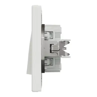 Кнопка Schneider Electric 2-мод. 2-кл. "ASFORA" белая (C2) 