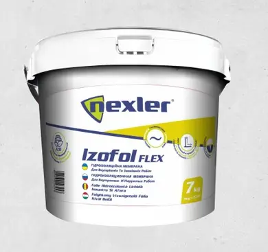 Полімерна гідроізоляційна мембрана Nexler IZOFOL FLEX 7 кг