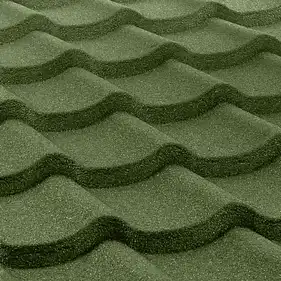 Композитна черепиця QueenTile Standard Green