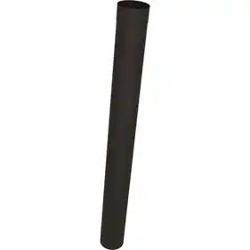 Труба 1м Zambelli Robust система 153/100 RAL 8019 Темно-коричневый