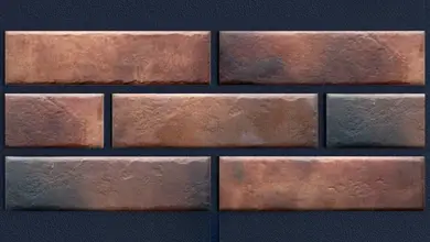 Фасадна термопанель з клінкерною плиткою КерамТерм Cerrad Ретро Брік Чілі 80 Neopor EPS 120
