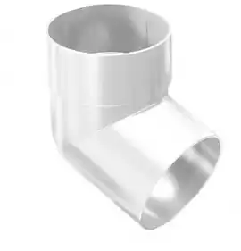 Колено сливное ProAqua система 125/90, 67,5° RAL 9010 Белый